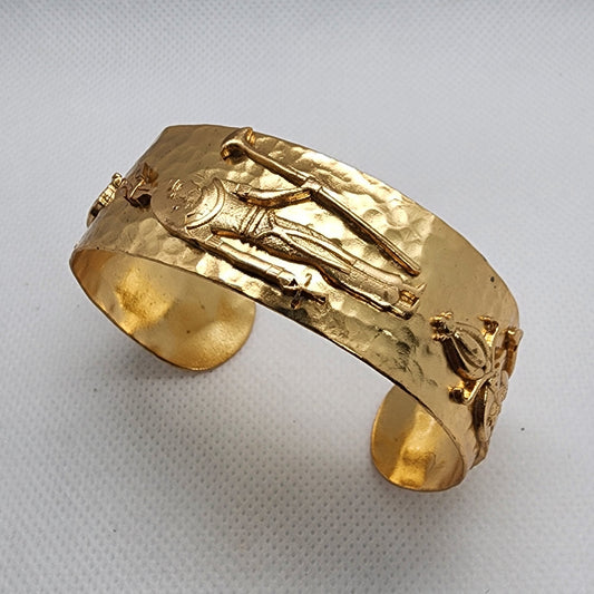 Bracelet Gold Egyptian Bangle